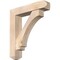 Ekena Millwork Imperial Craftsman Smooth Bracket w/ Offset Brace, Douglas Fir, 7 1/2"W x 34"D x 38"H BKT0806X34X38IMP04SDF - alternate 1
